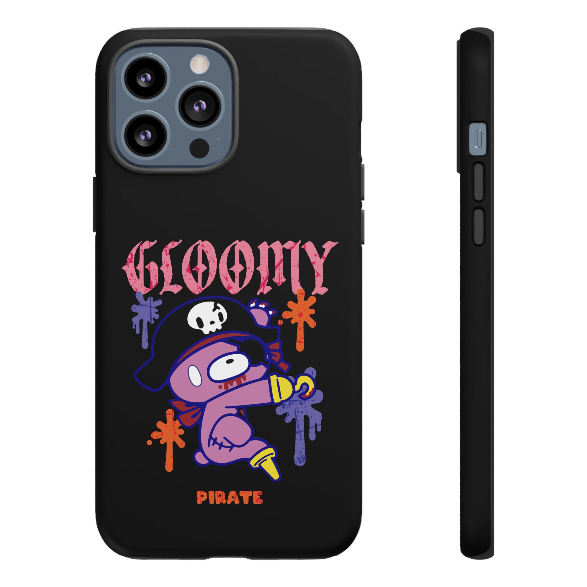 gloomy bear Halloween pirate Phone Case